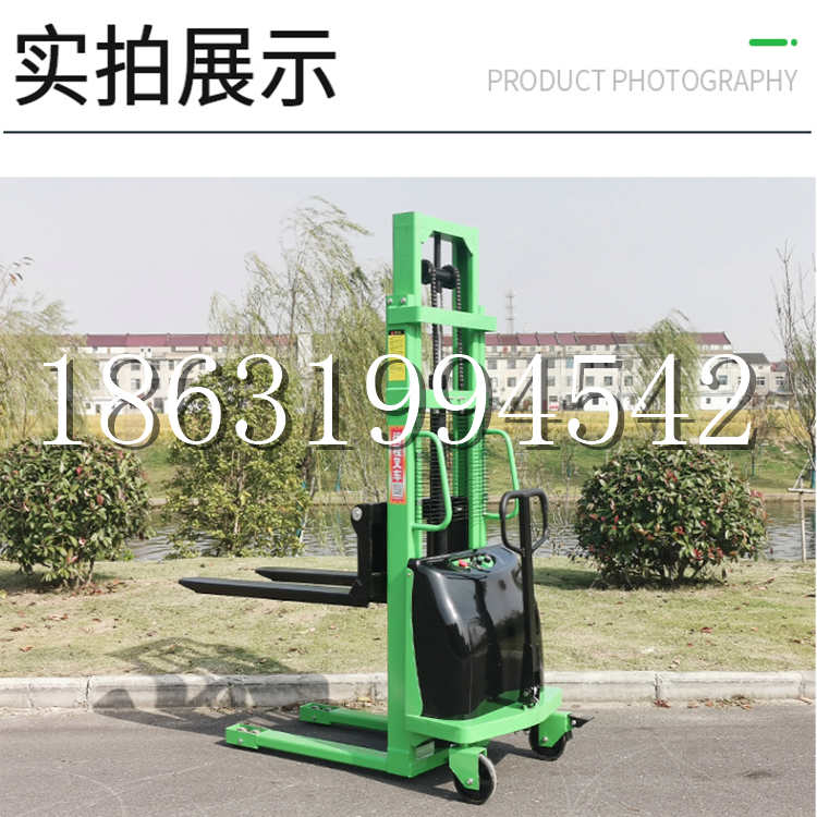 红寺堡区电动叉车堆高车液压铲车电瓶1吨2吨站驾步行式小型全自动叉车